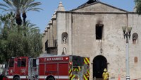 Fire destroys much of 249-year-old Calif. church