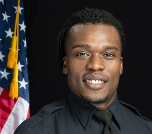 This undated photo in Wauwatosa, Wis., shows Wauwatosa Police Officer Joseph Mensah.