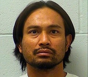 Bounchan Keola, a former inmate firefighter who was injured fighting the Zogg fire in October.
