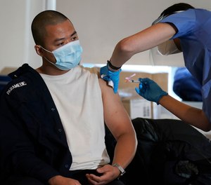 As of 8 p.m. Friday 84% of EMS members were vaccinated, a massive jump from the 61% vaccinated on Tuesday, City Hall officials said.