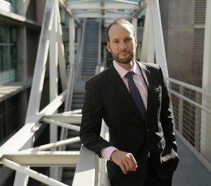 San Francisco District Attorney Chesa Boudin poses outside his office in San Francisco on Jan. 30, 2020.