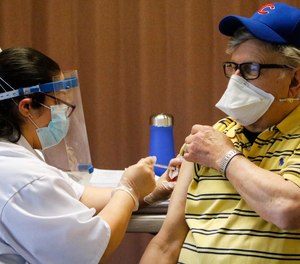 The Trump administration has asked states to speed vaccine distribution by releasing more doses of the vaccine, rather than holding back supply for a second dose. Health and Human Services Secretary Alex Azar said he believes ongoing production of the vaccine will ensure enough doses for people to get both shots.