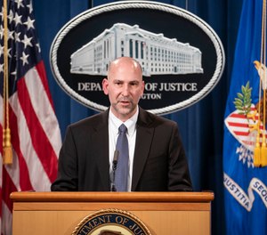 Steven D'Antuono, head of the FBI Washington field office, speaks during a news conference Tuesday, Jan. 12, 2021, in Washington.