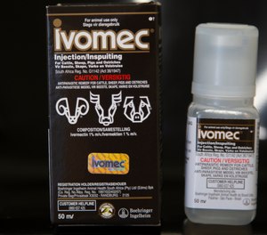 Dr. Jason McElyea, a physician in rural Oklahoma, said patients are becoming sick after taking doses of Ivermectin meant for a full-sized horse, resulting in symptoms such as nausea, vomiting muscle aches, cramping, and even vision loss, KFOR reported.