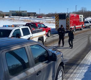 Authorities say multiple people were shot at an Allina Health clnic in Buffalo, Minn. on Tuesday. One person was taken into custody after the shooting.