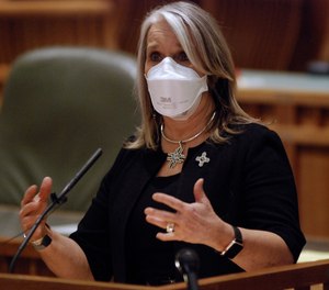 New Mexico Gov. Michelle Lujan Grisham.