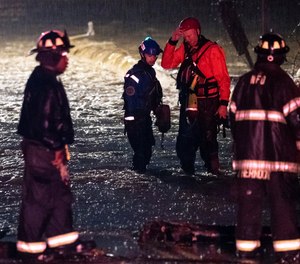 First responders conducted dozens of swift water rescues following record rainfall and flash floods in the Nashville area.