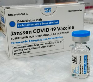 In a joint statement Tuesday, the Centers for Disease Control and Prevention and the Food and Drug Administration said they were investigating unusual clots in six women that occurred 6 to 13 days after vaccination.