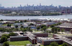 Nine COs and other employees, the majority working at the Rikers Island jail complex, were arrested on Wednesday for allegedly accepting bribes to smuggle in items including razor blades, drugs and alcohol.