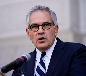 District Attorney Larry Krasner during a news conference, in Philadelphia, Tuesday, June 15, 2021.