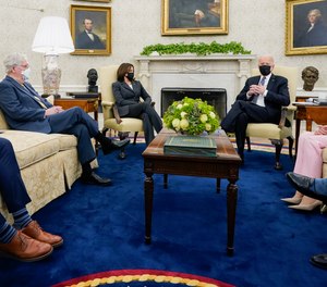 The nearly $3.4 billion aimed specifically at fighting wildfires — split between the Interior Department and the Forest Service, part of the Department of Agriculture — includes $500 million each for tree thinning, prescribed fires, and grants to help communities prepare for wildfires. Another $200 million would go toward post-fire restoration work.