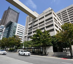 The King County Correctional Facility is shown Wednesday, July 14, 2021, in downtown Seattle.