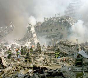 Charlotte Fire Marshal Kevin Miller was a New York firefighter for Engine 82, Ladder 31 on Sept. 11, 2001. On duty at MetroTech in Brooklyn, his company was making its way to Ground Zero when the second tower collapsed.