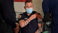 FDNY members protest NYC vaccine mandate with sick-leave wave