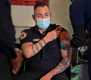 Municipal workers were required to show proof of vaccination by 5 p.m. Friday, or be placed on unpaid leave beginning Monday.