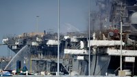 Navy disciplines officers in massive 2020 ship fire in San Diego