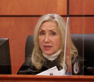 Judge Nancy Carniak speaks during an Ethan Crumbley video appearance at 52nd District Court in Rochester Hills, Mich., Monday, Dec. 13, 2021.