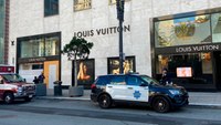 Brazen takeover robberies of luxury stores may be connected, police say