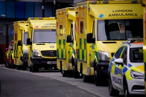 Ambulance services in Britain have been experiencing delays and short staffing.