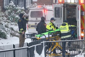 Firefighters, police officers and EMS teams responded to the bridge collapse.