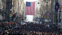 NYC cops pack streets once again for funeral of 2nd slain officer
