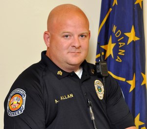 Southport (Ind.) Police Lt. Aaron Allan was fatally shot in 2017 while responding to a car crash.