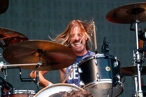 Taylor Hawkins of the Foo Fighters performed at Pilgrimage Music and Cultural Festival at The Park at Harlinsdale on Sept. 22, 2019, in Franklin, Tenn. Hawkins, the longtime drummer for the rock band Foo Fighters, has died. He was 50.