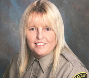 This photo provided by Lauderdale County Sheriff's Office shows Assistant Director of Corrections Vicki White. The Lauderdale County Sheriff’s Office in said in a Facebook post Saturday, April 30, 2022, that White disappeared while escorting an inmate being held on capital murder charges. The inmate is also missing.