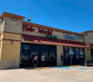 Police on Tuesday arrested a man who opened fire last week inside a hair salon in Dallas' Koreatown area, wounding three people. Police are investigating the shooting as a possible hate crime.