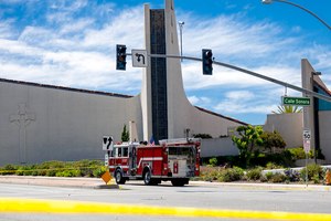 The Orange County Fire Authority responded to the shooting Sunday.