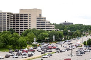 Emergency personnel responded to a shooting at the Natalie Medical Building on Wednesday in Tulsa, Oklahoma.