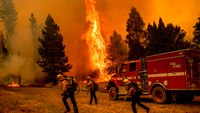 Calif. governor declares emergency over wildfire near Yosemite