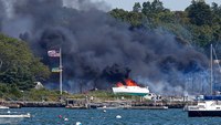 6-alarm Mass. boatyard fire likely caused by spark of gasoline vapors