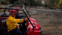 Videos: Firefighters search for missing person after SoCal mudslides damage homes, move cars