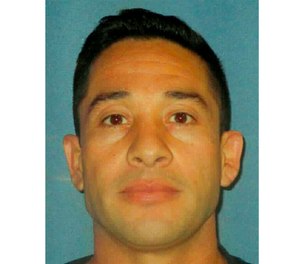 This undated photo provided by the Nevada Department of Corrections shows Porfirio Duarte-Herrera. Police have arrested the convicted bombmaker who escaped from a Nevada prison where he was serving a life sentence for a deadly 2007 explosion outside a Las Vegas Strip resort, authorities said. (Nevada Department of Corrections via AP, File)