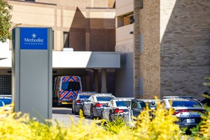 Two nurses were shot and killed Saturday at Methodist Hospital in Dallas. A suspect was shot by a police officer, detained and transported to another hospital.