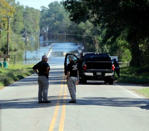 Horry County Deputy Stephen Flood was convicted in May of two counts of reckless homicide and is serving nine years in prison.