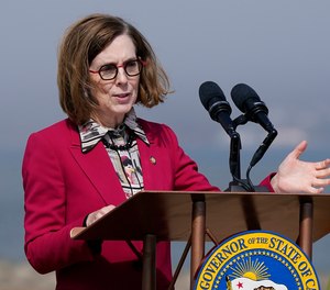 Oregon Gov. Kate Brown announced Monday she is pardoning an estimated 45,000 people convicted of simple possession of marijuana.