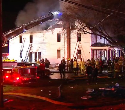 2 Pa. firefighters die after battling house fire where a person was found dead