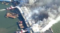 Massive NYPD evidence warehouse fire caused by electrical blowout
