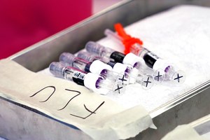 Flu shots are recommended for nearly all Americans who are at least 6 months old or older.