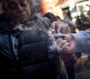 A federal judge in Okla. ruled that a federal law prohibiting people who use marijuana from owning firearms is unconstitutional.