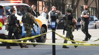 Officer critical after gunman kills 4, wounds at least 8 others at Louisville bank building; gunman dead