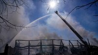 Flames are out, but Indiana plastic fire continues smoldering