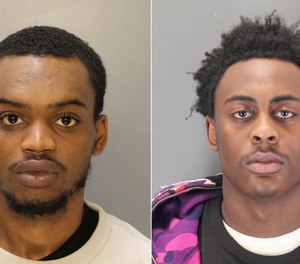 Days later, authorities are still searching for the two men — including one who is facing charges in four murders.