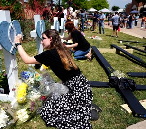 The shooting at the Allen Premium Outlets this month has law enforcement public information officers from around the country talking.