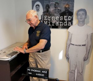 Cooley joined the Phoenix department in 1958 and retired two decades later.