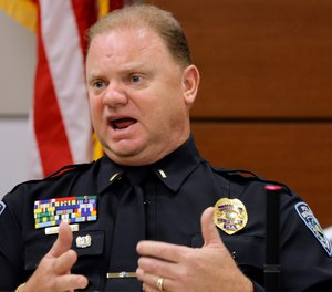 Sunrise Police Lt. Craig Cardinale said that when he spotted Peterson after it became clear the shooting was over.