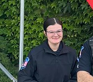 This photo provided by Vermont State Police shows Rutland City Police Officer Jessica Ebbighausen.