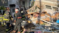 1 injured in Denver house explosion, collapse